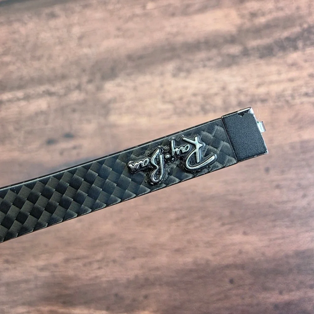 Ray-Ban RB8416 2916 Carbon Fiber Replacement Temple Arms 145mm Mens Black Grey